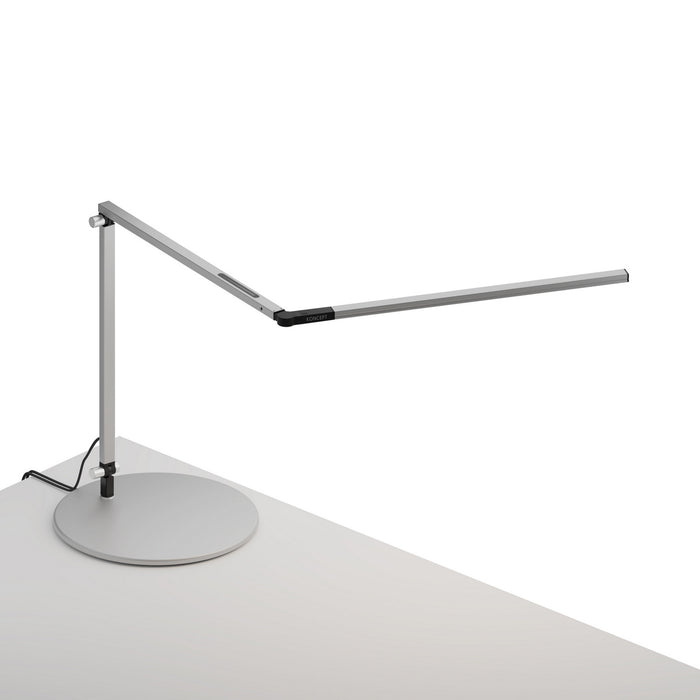 Koncept AR3200-CD-SIL-USB LED Desk Lamp, Silver
