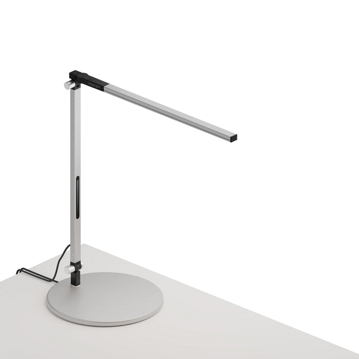 Koncept AR1100-CD-SIL-USB LED Desk Lamp, Silver