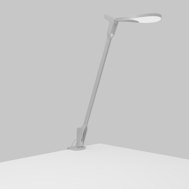 Koncept SPY-W-SIL-USB-CLP LED Desk Lamp, Silver