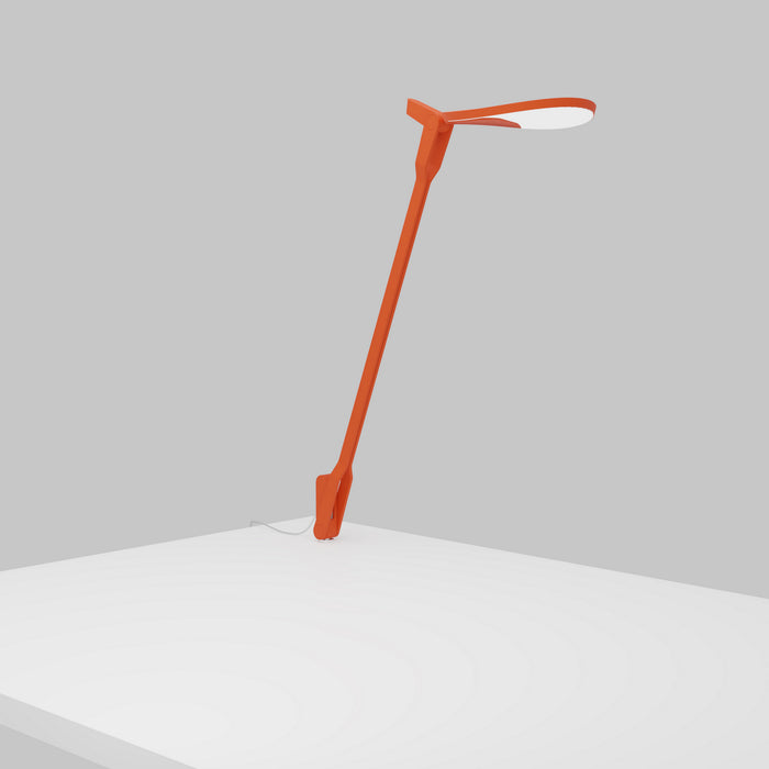 Koncept SPY-W-MOR-USB-THR LED Desk Lamp, Matte Orange