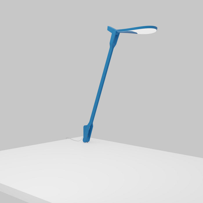 Koncept SPY-W-MPB-USB-THR LED Desk Lamp, Matte Pacific Blue