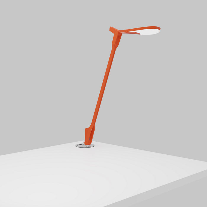 Koncept SPY-W-MOR-USB-GRM LED Desk Lamp, Matte Orange