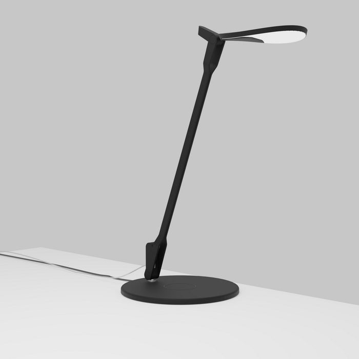 Koncept SPY-W-MTB-USB-QCB LED Desk Lamp, Matte Black