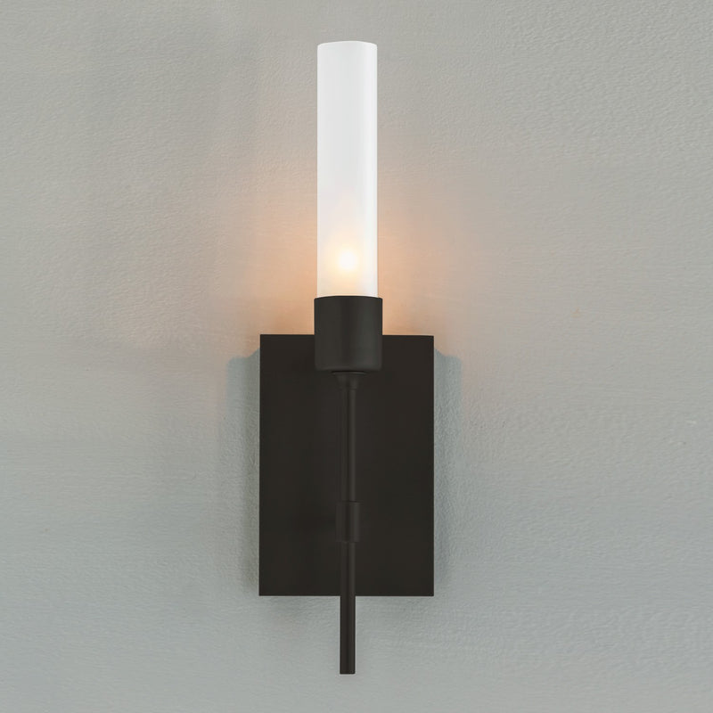 Hubbardton Forge 203330-SKT-10-FD0611 One Light Wall Sconce, Black