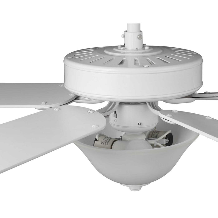 Progress Lighting P2599-30 52" Ceiling Fan, White