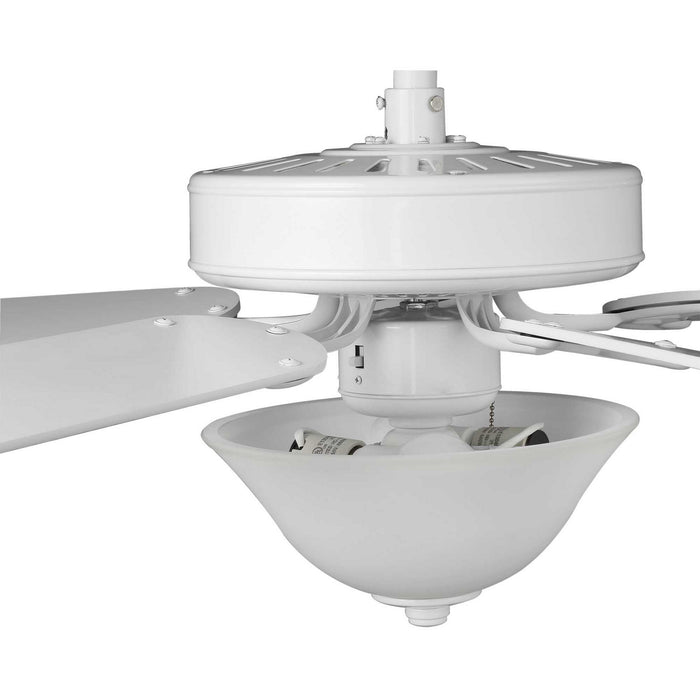Progress Lighting P2599-30 52" Ceiling Fan, White