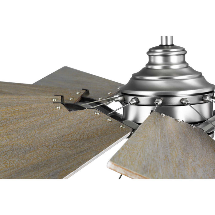 Progress Lighting P250000-081 60" Ceiling Fan, Antique Nickel