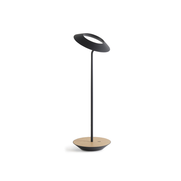 Koncept RYO-SW-MTB-WOK-DSK LED Desk Lamp, Matte Black, White Oak