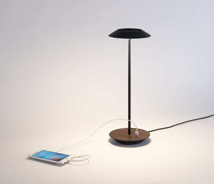 Koncept RYO-SW-MTB-OWT-DSK LED Desk Lamp, Matte Black, Oiled Walnut
