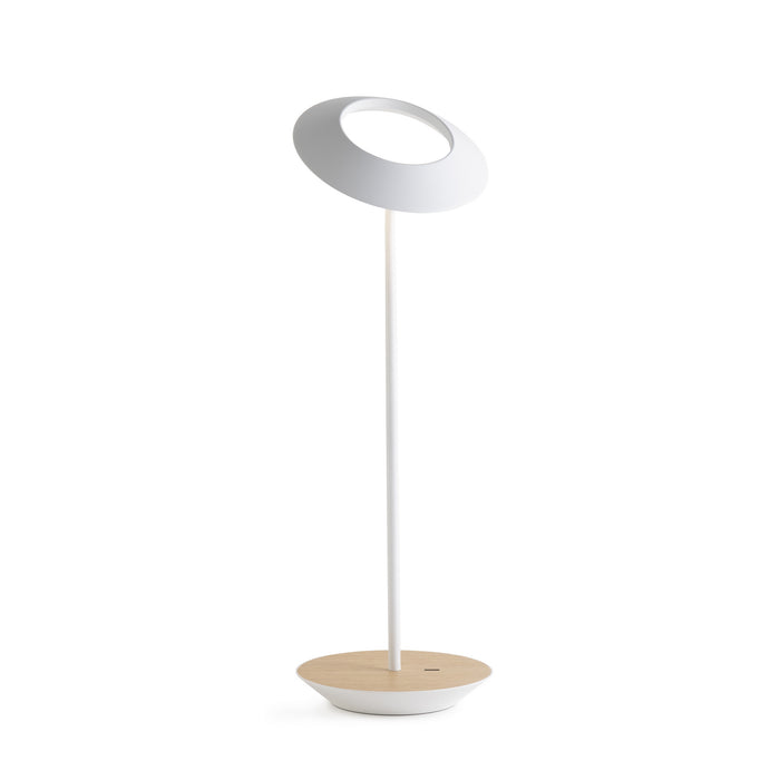 Koncept RYO-SW-MWT-WOK-DSK LED Desk Lamp, Matte White, White Oak