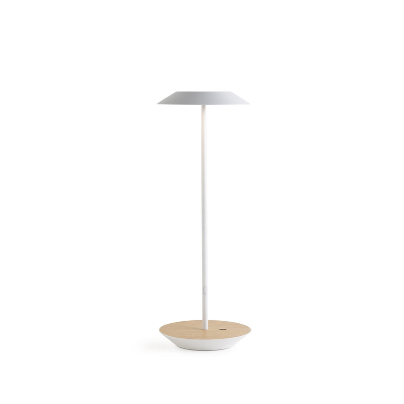 Koncept RYO-SW-MWT-WOK-DSK LED Desk Lamp, Matte White, White Oak