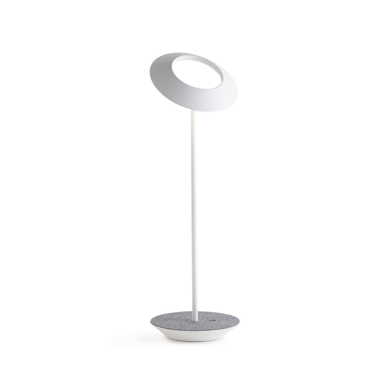 Koncept RYO-SW-MWT-OXF-DSK LED Desk Lamp, Matte White, Oxford Felt