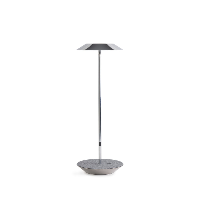Koncept RYO-SW-CRM-OXF-DSK LED Desk Lamp, Chrome, Oxford Felt
