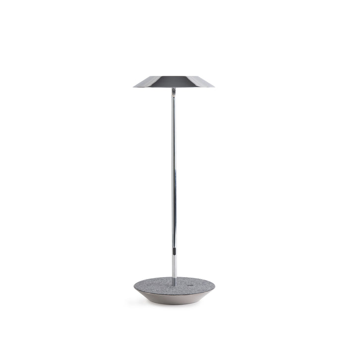 Koncept RYO-SW-CRM-OXF-DSK LED Desk Lamp, Chrome, Oxford Felt