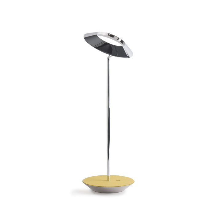 Koncept RYO-SW-CRM-HDF-DSK LED Desk Lamp, Chrome, Honeydew Felt