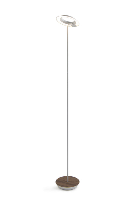 Koncept RYO-SW-MWT-OWT-FLR LED Floor Lamp, Matte White, Oiled Walnut