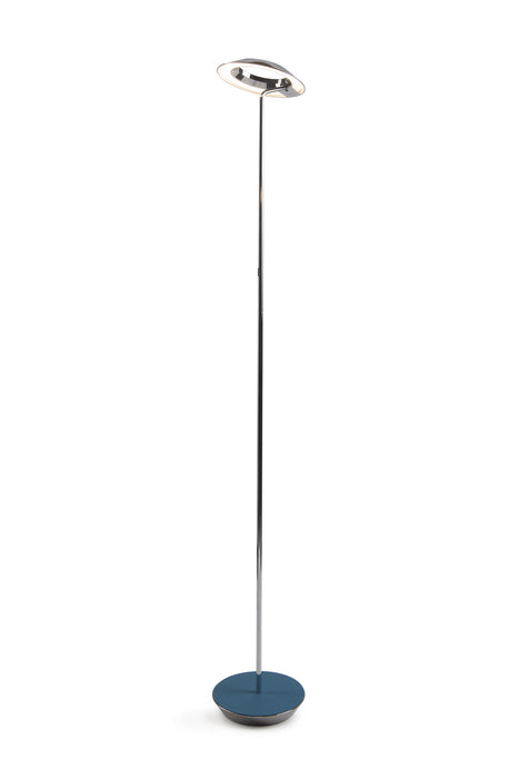 Koncept RYO-SW-CRM-AZF-FLR LED Floor Lamp, Chrome, Azure Felt