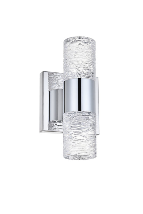 Elegant Lighting 5200W5C LED Wall Sconce, Chrome