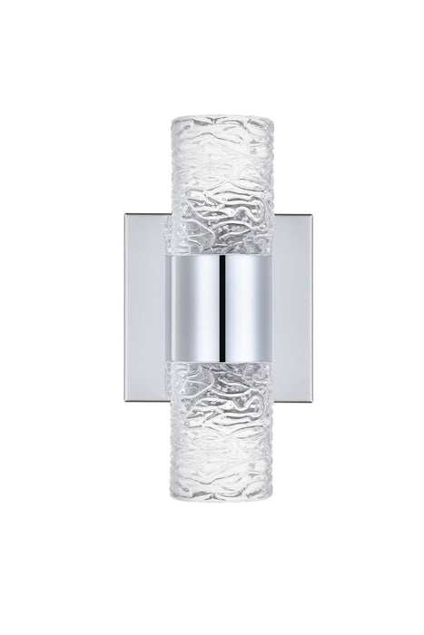 Elegant Lighting 5200W5C LED Wall Sconce, Chrome