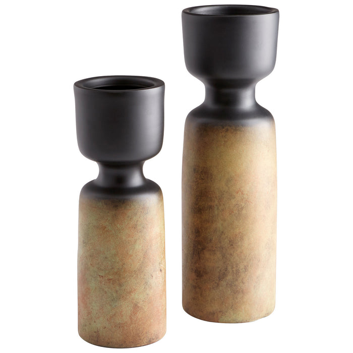Cyan 10152 Vase, Rustic Patina