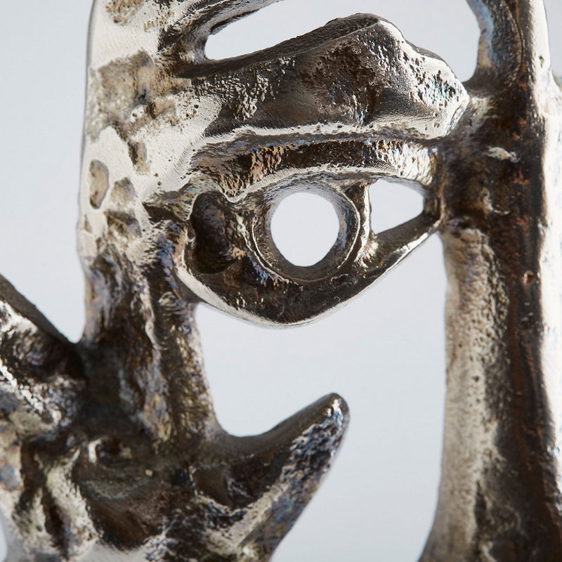Cyan 10220 Sculpture, Antique Nickel