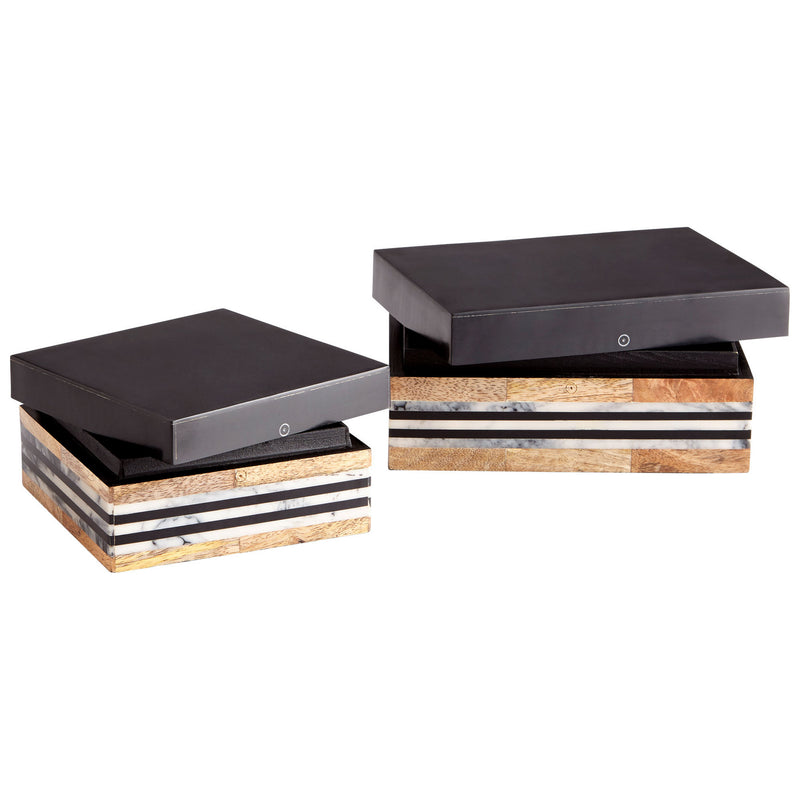 Cyan 10232 Container, Natural And Black