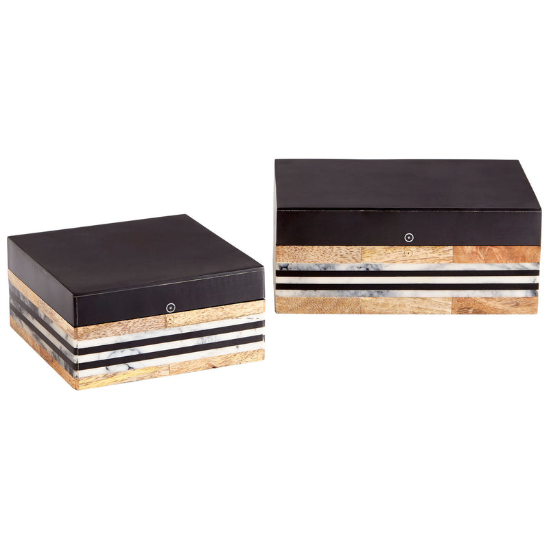 Cyan 10233 Container, Natural And Black