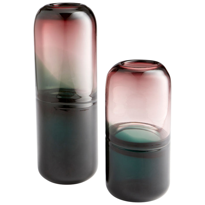 Cyan 10288 Vase, Blush And Green