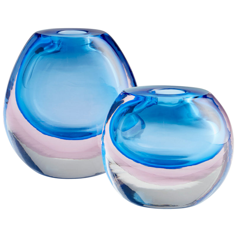 Cyan 10293 Vase, Blue