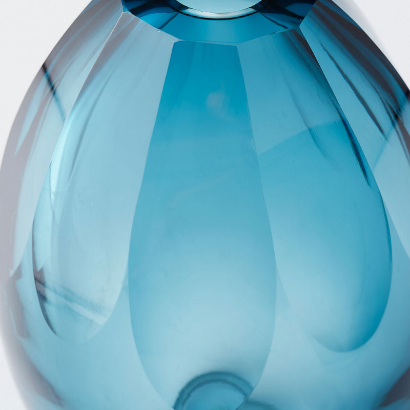 Cyan 10311 Vase, Blue