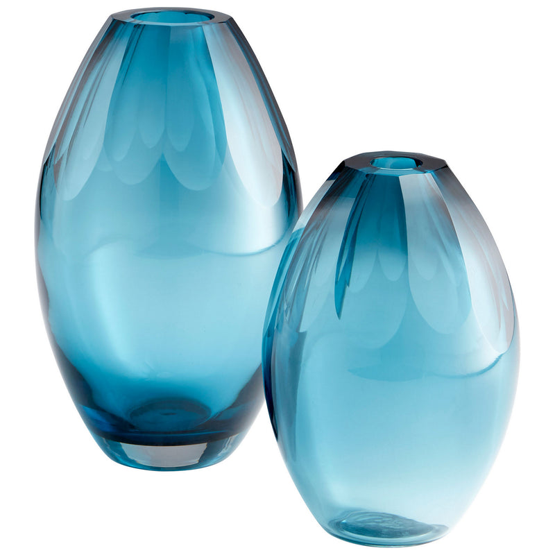 Cyan 10311 Vase, Blue