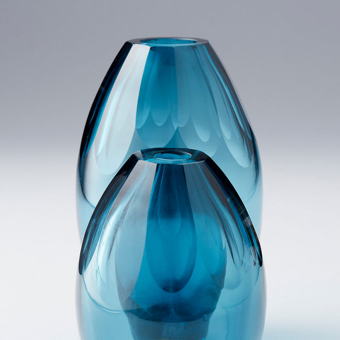 Cyan 10312 Vase, Blue
