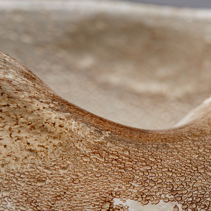 Cyan 10317 Vase, Purple And Gold Dust