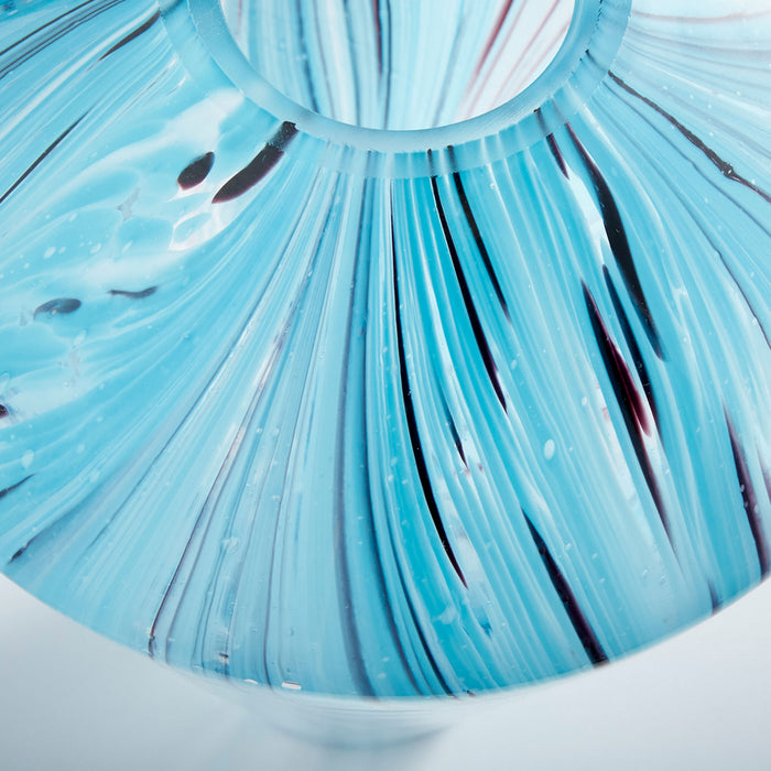 Cyan 10333 Vase, Blue