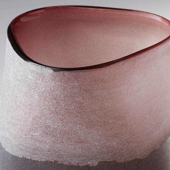 Cyan 10340 Vase, Iron Glaze