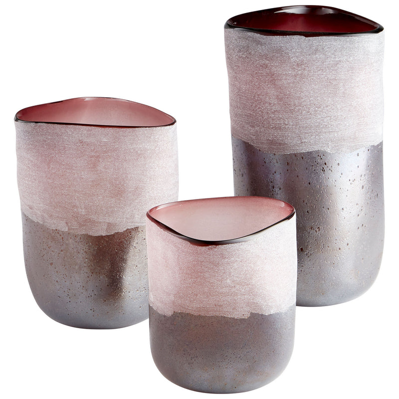 Cyan 10340 Vase, Iron Glaze