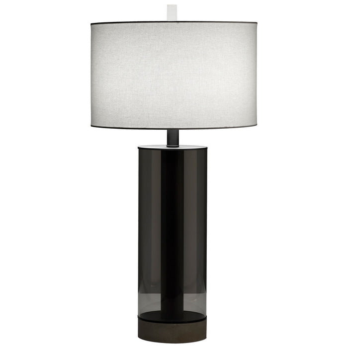 Cyan 10352 One Light Table Lamp, Gunmetal