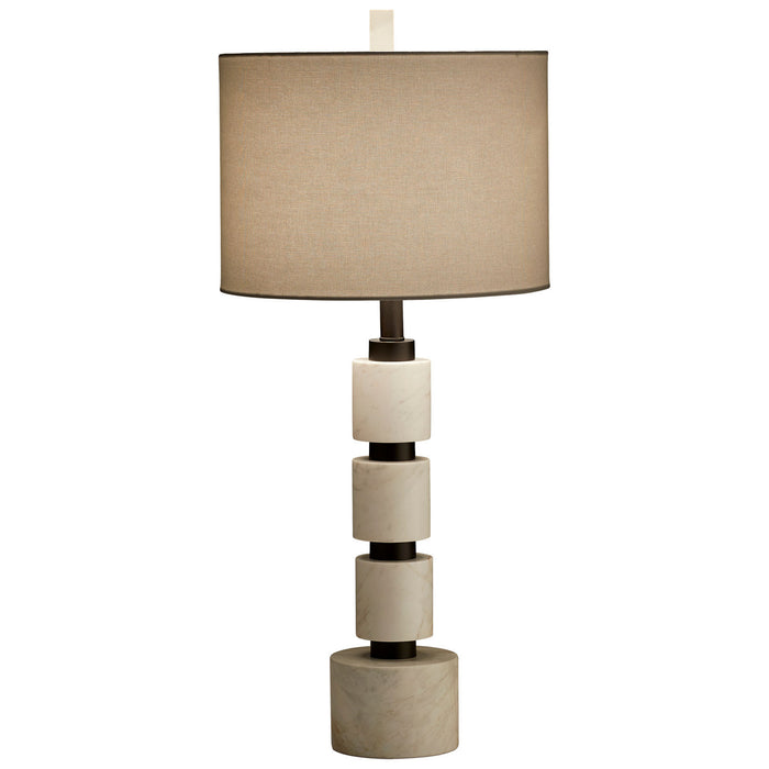 Cyan 10355 One Light Table Lamp, Gunmetal