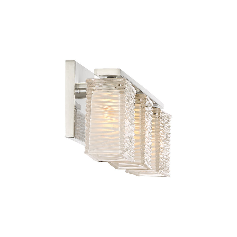Quoizel WCP8603BN Three Light Bath Fixture, Brushed Nickel