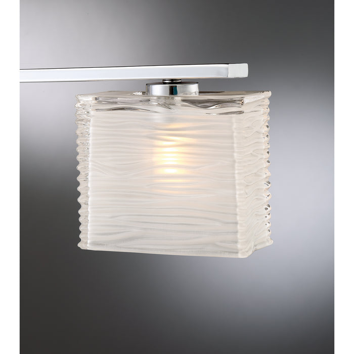 Quoizel WCP8603C Three Light Bath Fixture, Polished Chrome