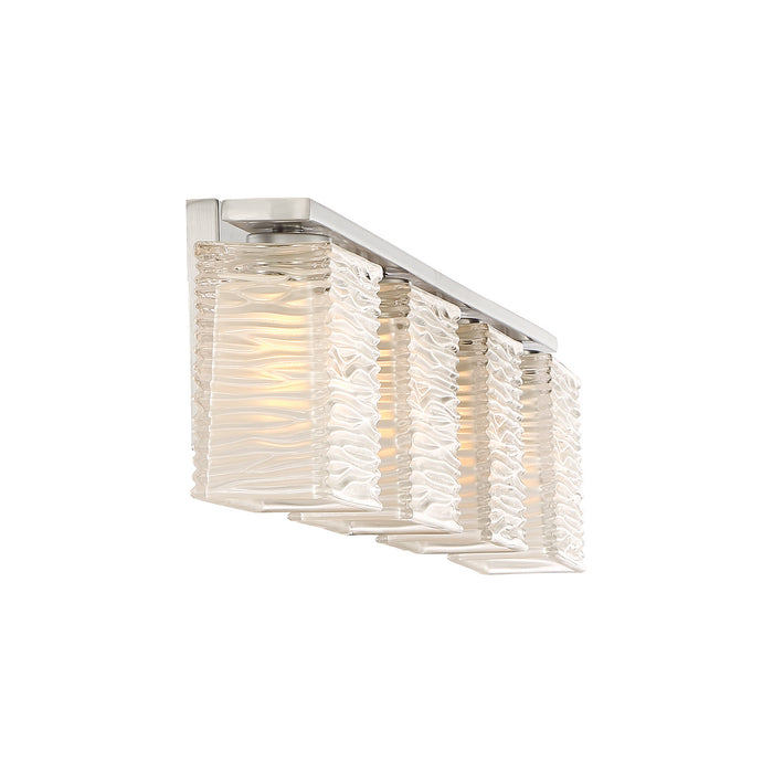 Quoizel WCP8604BN Four Light Bath Fixture, Brushed Nickel