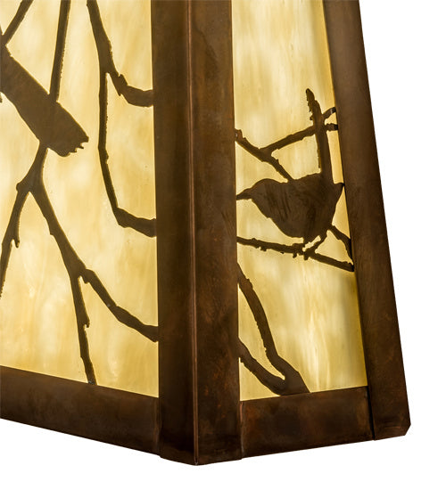 Meyda Tiffany 178348 LED Wall Sconce, Vintage Copper