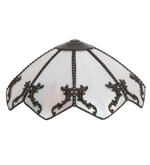 Meyda Tiffany 214662 Shade, Craftsman Brown, Highlighted