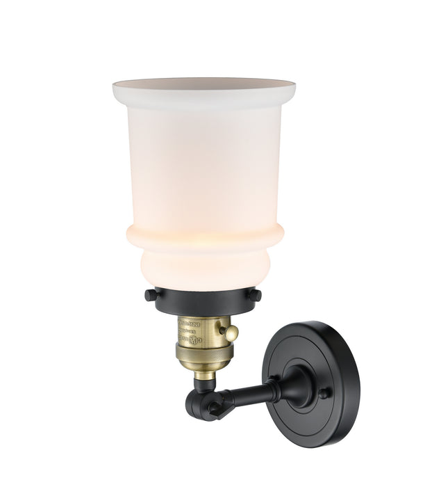 Innovations 203SW-BAB-G181 One Light Wall Sconce, Black Antique Brass