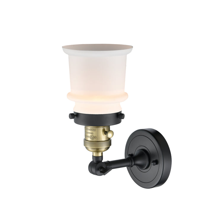 Innovations 203SW-BAB-G181S One Light Wall Sconce, Black Antique Brass