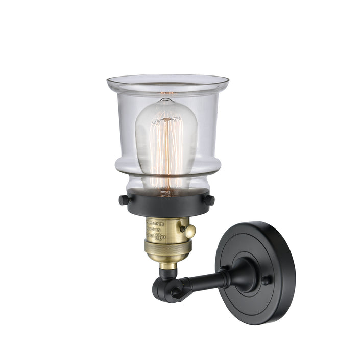 Innovations 203SW-BAB-G182S One Light Wall Sconce, Black Antique Brass