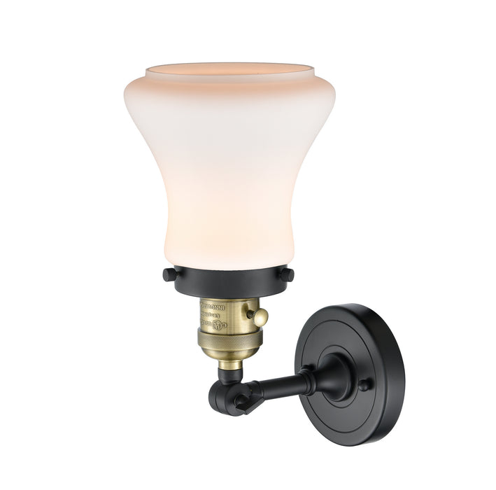 Innovations 203SW-BAB-G191 One Light Wall Sconce, Black Antique Brass