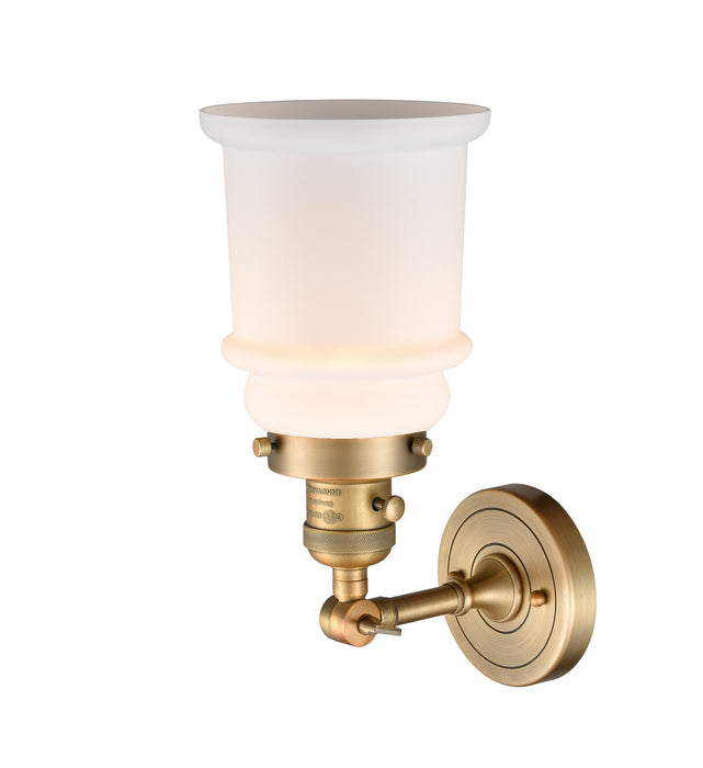 Innovations 203SW-BB-G181 One Light Wall Sconce, Brushed Brass