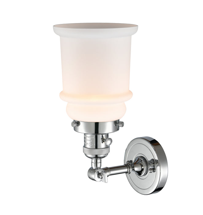 Innovations 203SW-PC-G181 One Light Wall Sconce, Polished Chrome