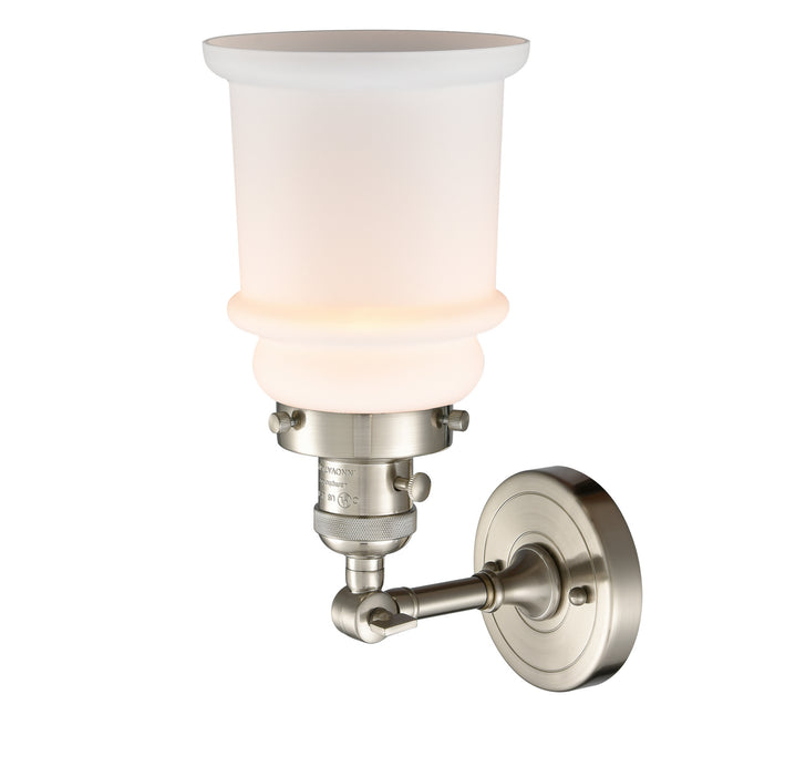 Innovations 203SW-SN-G181 One Light Wall Sconce, Brushed Satin Nickel